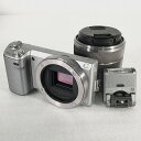 【中古品】 ソニー / SONY デジタル一眼カメラa【ボディ+レンズ1本】 NEX-5N aEマウント デジタルカメラ本体 2011年 1610万画素 E 18-55mm F3.5-5.6 OSS シルバー 約210g NEX-5N 10014282