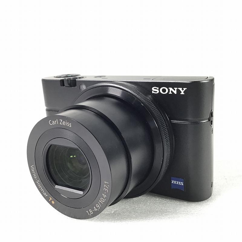 【中古品】 ソニー / SONY デジタルスチルカメラ Cyber-shot DSC-RX100 1.0型 Exmor CMOSセンサー デジタルカメラ本体 2012年 約2020万画素 ZEISSバリオ・ゾナーT*レンズ ブラック 約213g f=10.4-37.1mm 3073990 10014844