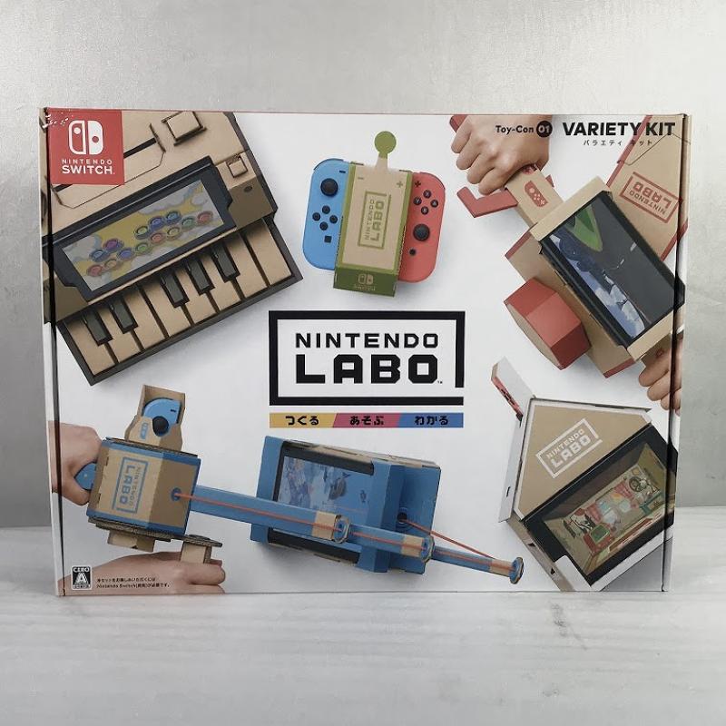 【未開封】 任天堂 / Nintendo NINTENDO LABO バラエティキット Toy-Con01 ダンボールキット 2018年 Nintendo Switch CERO「A」全年齢対象 10015337