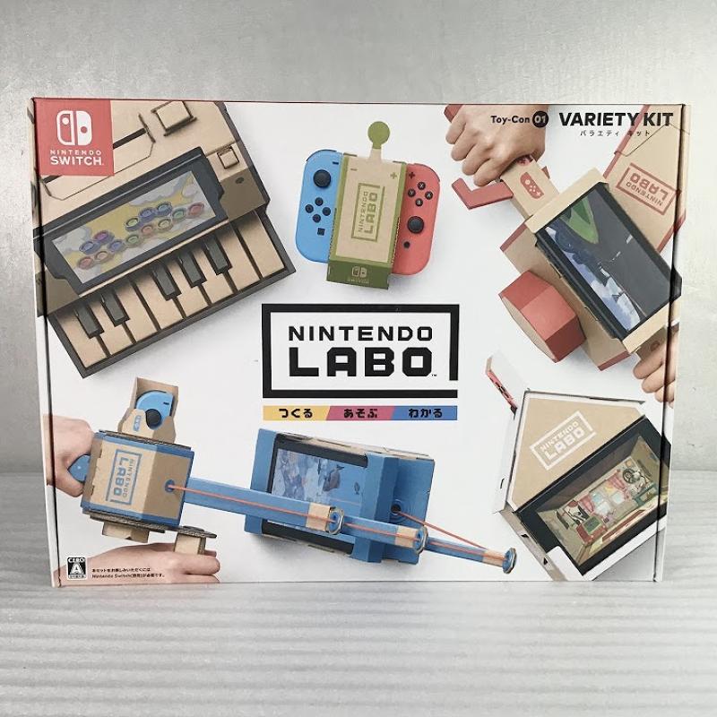 【未開封】 任天堂 / NINTENDO NINTENDO LABO バラエティキット Toy-Con01 ダンボールキット ゲーム機 2018年 Nintendo Switch CERO「A」全年齢対象 10015760