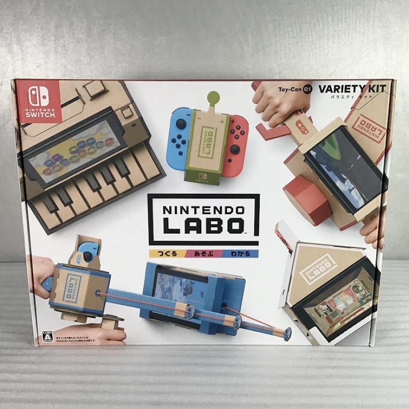 【未開封】 任天堂 / NINTENDO NINTENDO LABO バラエティキット Toy-Con01 ダンボールキット ゲーム機 2018年 Nintendo Switch CERO「A」全年齢対象 10015761