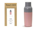 【未使用品】Reach Will / vase ステンレスマグボトル 380ml ピンク 直径7cm 高さ約19cm 重さ204g 北欧 リーチウィル ベース RFC-38PK