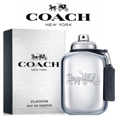 【クーポン配布中】COACH コーチ マン プラチナム オードパルファム EDP SP 100ml 　香水 ギフト 誕生日 プレゼント　メンズ　父の日　フレグランス　大人　モダン　ニューヨーク　フォーメン