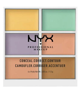 【クーポン配布中】送料無料 NYX ニックス コンシール コレクト コントゥアー パレット #04 カラー・コンシーラー