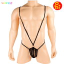 ストラップ Tバック メンズ 2枚 まとめ買い ジョックストラップ ケツワレ ビキニ Gストリング ブリーフ セクシー 下着 ビルパン プリケツ セクシー下着 ...