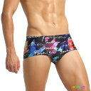 【全品対象2個で14%OFFクーポン配布中】 ビキニブリーフ メンズ 柄パン 大きいサイズ 水着 パンツ 水陸両用 男性下着 ブリーフ ローライズブリーフ アン...