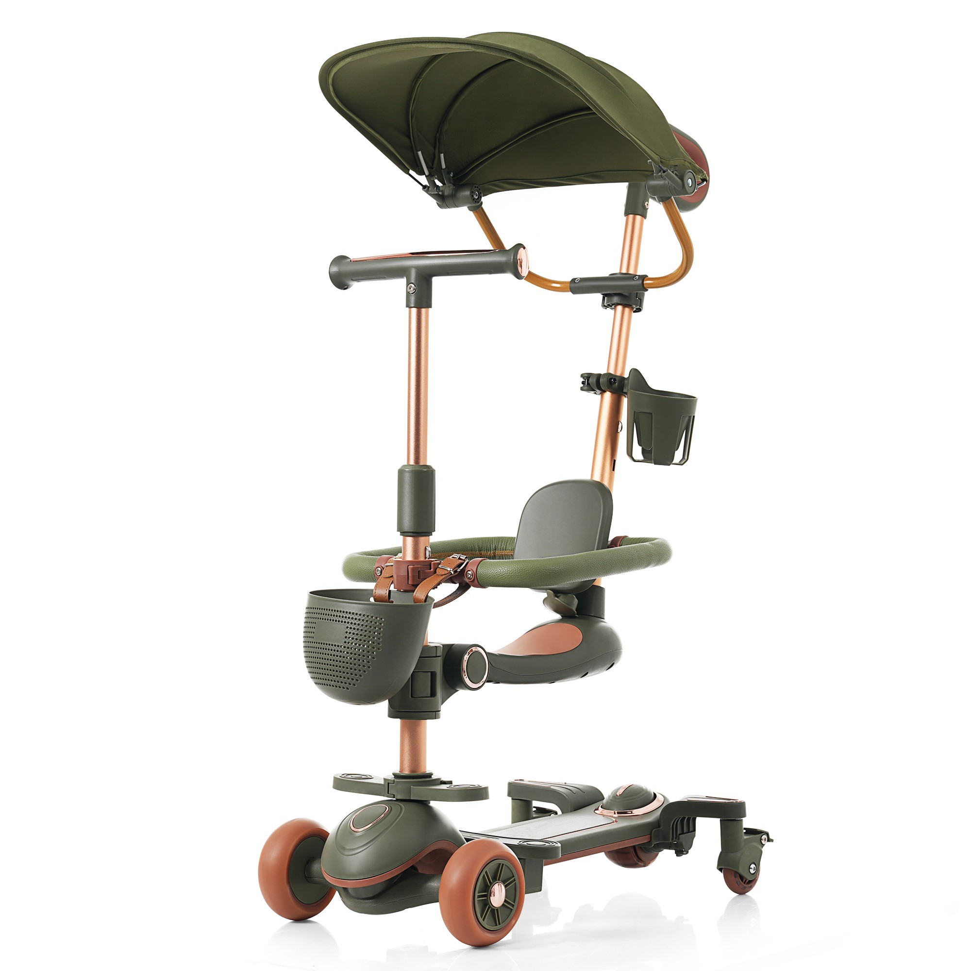 キックボード 折りたたみ キックスクーター スクーター 3輪 ライト付き子供 キッズ フットブレーキ 光る 座り 立ち ハンドル 高さ調整 シート4段階 スピー...