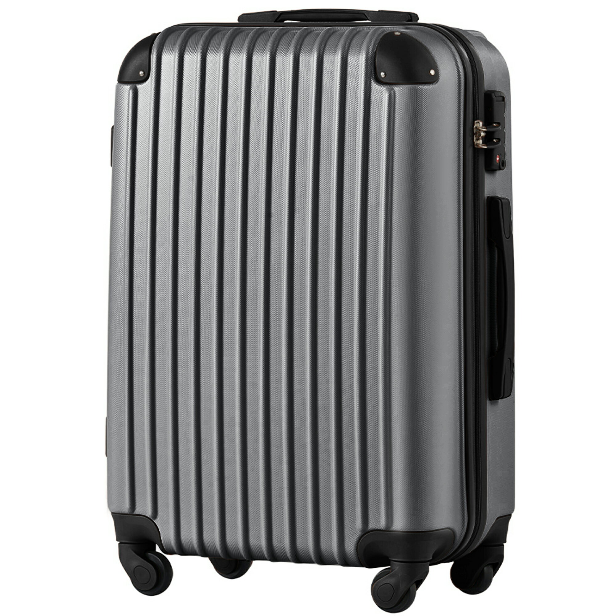 Carry Cases - Mサイズ スーツケース キャリーバッグ キャリーケース 超軽量 TSAロック搭載 4日-7日 中型