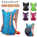 サイクリングバッグ 給水袋 給水可能 ランニングリュック バックパック 超軽量 10L大容量 自転車バックパック 防水ナイロン 高通気性メッシュショルダー ランニング リュック ランニングバッグ リュック LED警告ライト 通気 乗馬バッグ アウトドア 登山 マラソン