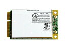 Atheros 5424 AR5BXB6 802.11a/b/g IBM専用 39T5579 + 汎用 PCIe Mini 無線LANカード
