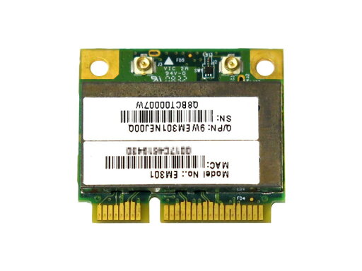 Atheros AR5B91 AR9281 シングルバンド 2.4GHz b/g/n 1x2 MIMO 300Mbps PCIe mini half 無線LANカード Atheros AR5B91 AR9281 シングルバンド 2.4GHz b/g/n 1x2 MIMO 300Mbps PCIe mini half 無線LANカード