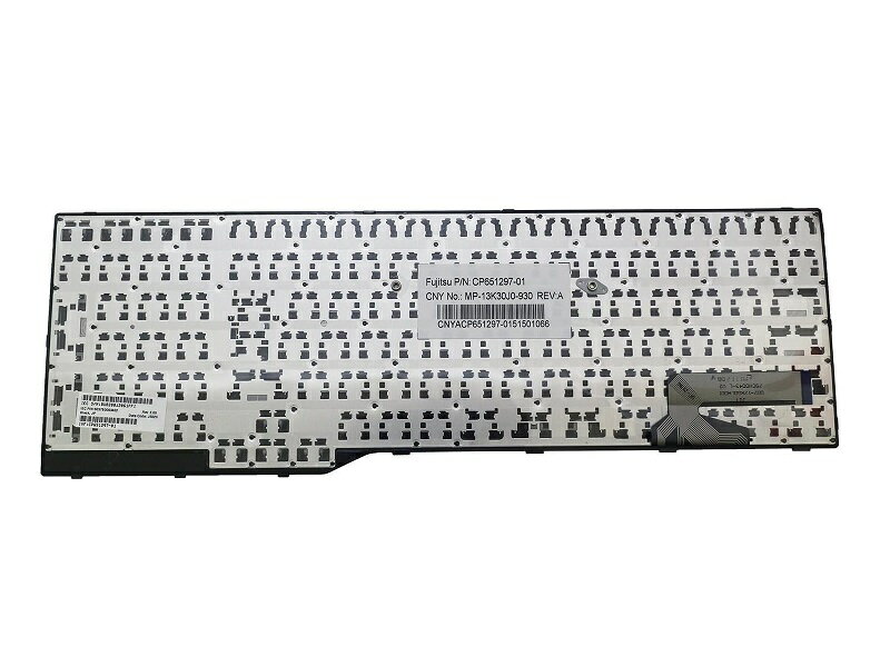 富士通 Fujitsu LifeBookAH46/W AH47/M AH47/U AH47/W AH52/M AH53/M AH53/R AH53/S AH53/U AH53/E AH53/EA AH53/G AH53/GA AH53/H AH56/M WA1/M WA1/S WA1/R シリーズ 日本語キーボード 黒 CP651297-01 CP753161-05互換