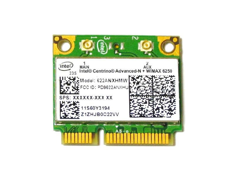 Lenovo純正 60Y3195 Intel Centrino Advanced-N + WiMAX 6250 300Mbps 802.11a/b/g/n + Wimax 無線LANカード for ThinkPad