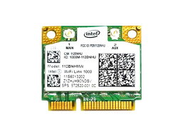 Lenovo/HP純正 60Y3203/60Y3241 572520-001 Intel WiFi Link 1000 802.11b/g/n PCIe Mini half 無線LANカード 112BNHMW