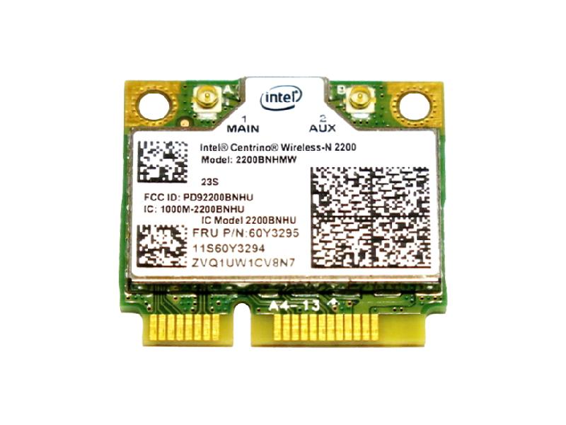 Lenovo純正 60Y3295 Intel Centrino Wireless-N 2200 802.11b/g/n PCIe Mini half 無線LANカード for Thinkpad T430 T430i T430s W530 T530 X230 X230i X230 Tablet