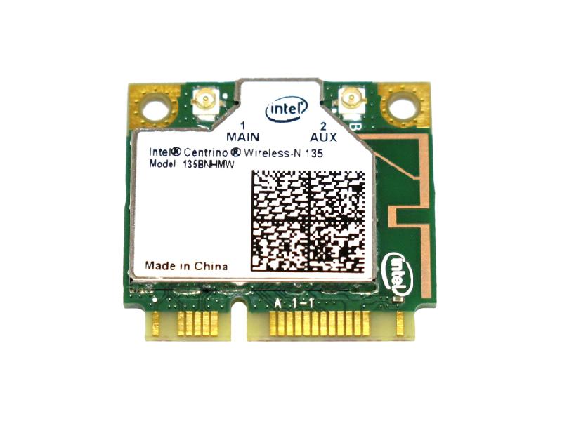 インテル Intel Centrino Wireless-N 135 Single Band 802.11b/g/n 150Mbps + Bluetooth 4.0 PCIe Mini half 無線LANカード 135BNHMW