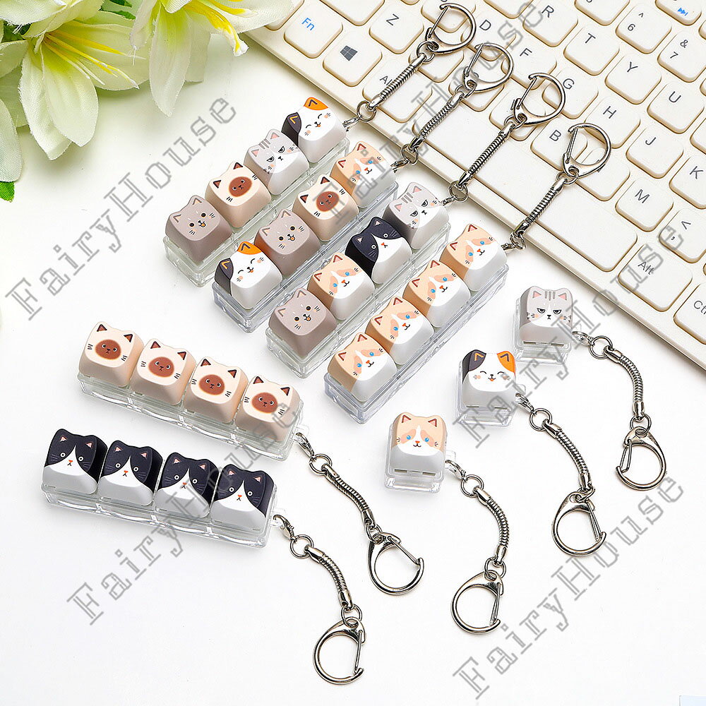 【6%OFFクーポン】SNSで話題 カチカチキーボード 発光 キーホルダー かわいい 猫柄 犬柄 4キー 1キー キーボード おもちゃ 透明底キーボード キーホルダー 癒やし 打鍵音 スクイーズ ストレス解消 キーボード 子供 大人 癒やしの反発 指のおもちゃ ストレス発散グッズ ギフト saishundo-10019912 セレクトショップHARU サンプル画像3