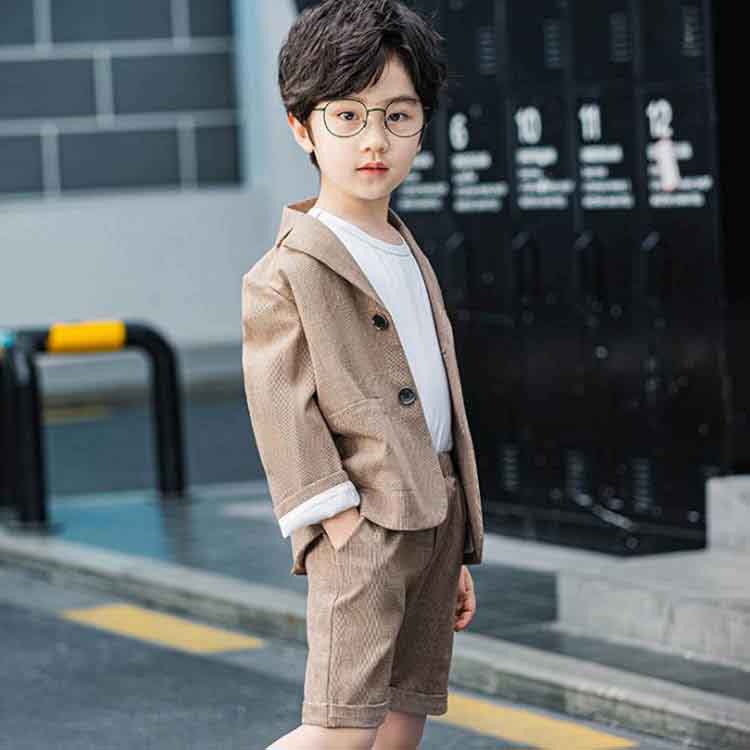 樂天商城 - 3点キッズ 男の子 スーツ フォーマル 子供服 上下セット カジュアルスーツ 韓国風 結婚式 入学式 卒業式 入園式 卒園式 入学祝い パーティー