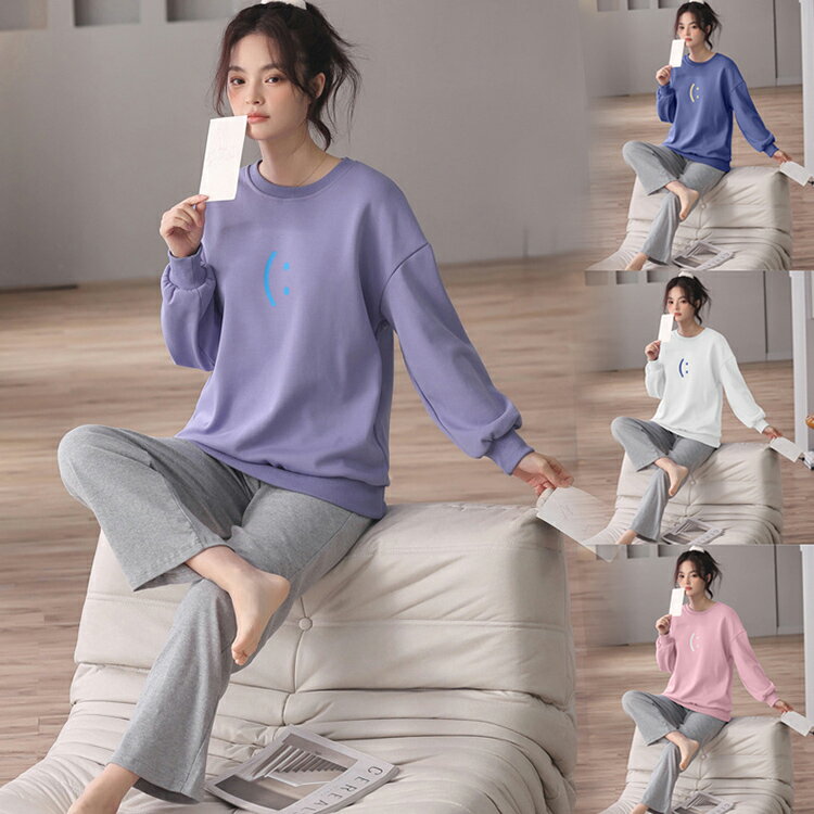 パジャマ レディース ルームウエアレディース 長袖 長ズボン 上下2点セット 可愛い ナイトウエア M L XL 春秋 柔軟 優しい着心地 オシャレ快適ルームウエア