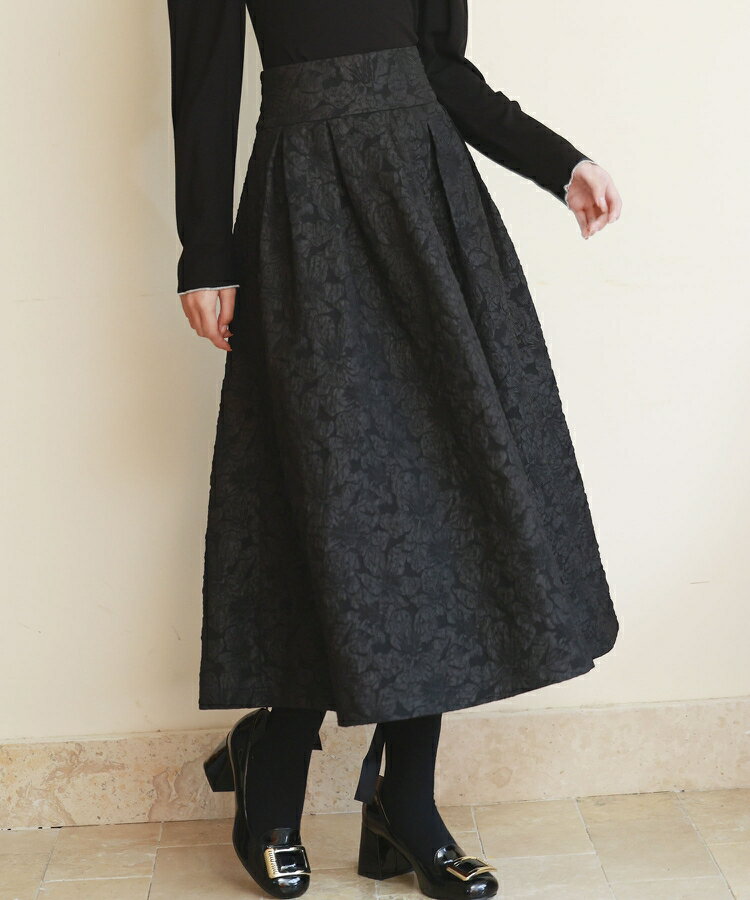 楽天市場】花柄 ジャガード スカートの通販