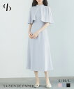 【クーポンで20%OFF】ワンピース レディース ミモレ丈 オープンショルダー 肌見せ 立ち襟 スタンドネック プチハイネック 薄手 涼しい バックファスナー 楽ちん オケージョン 行事 式典 きれい…