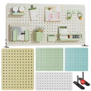 有孔ボード パンチングボード マグネットボード 卓上ボード 自立 デスクボード 有孔 ペグボード 壁掛け 卓上 デスク 収納 棚 ペン立て フック 磁石対応 キッチン オフィス 洗面所 バスルーム 配線の整理 工具収納 おしゃれ DIY 飾り収納 見せる