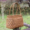 六角花編み 山葡萄かごバッグ 巾着 山ぶどうかご 高級 籠バッグ レディース フォーマル 山ぶどうバッグ おしゃれ トートバッグ 職人手作