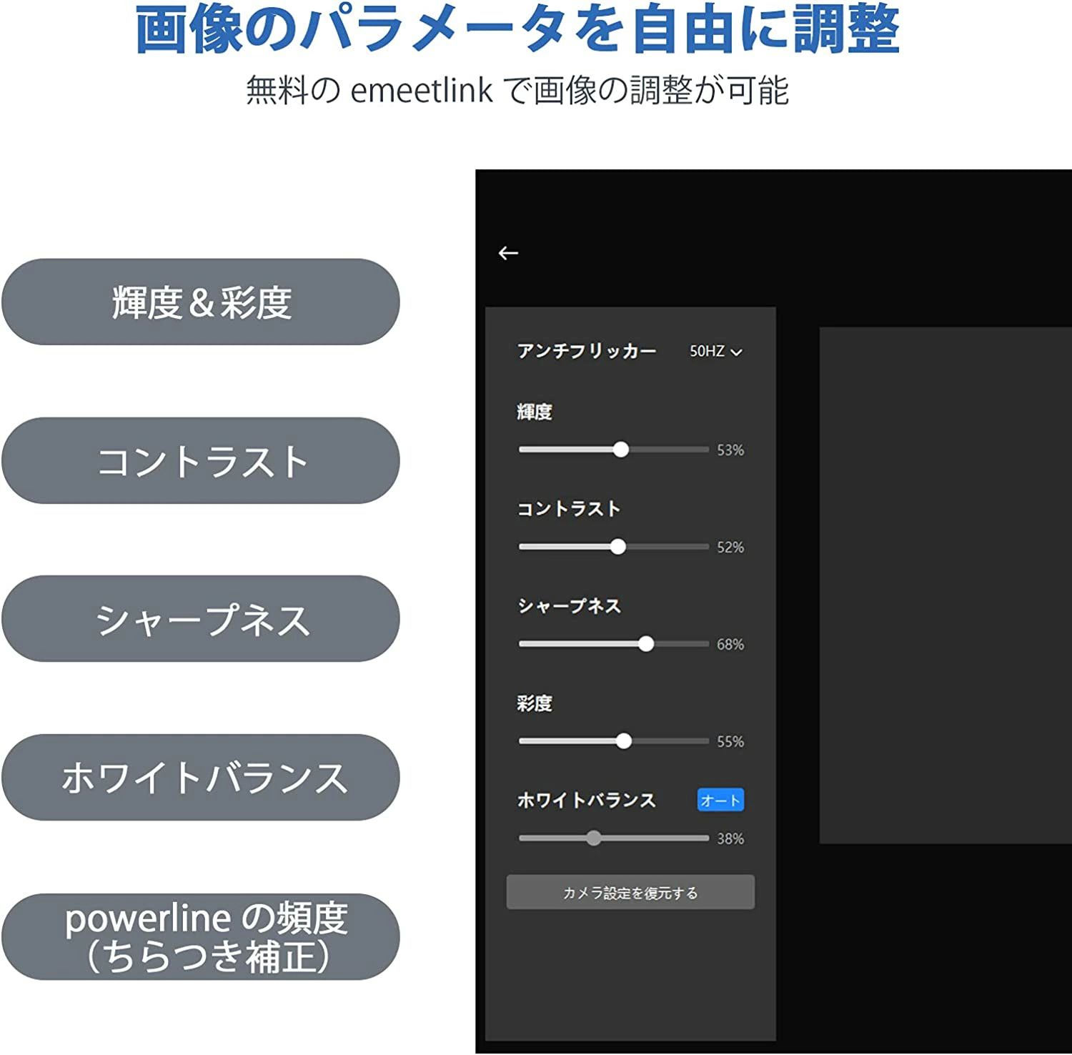 WEB����� �����֥���� HD1080P 200������ 90�빭�� �ѥ����󥫥�� �磻�ɥ������б� ��¢�ޥ��� skype�����PC����� eMeetLink����