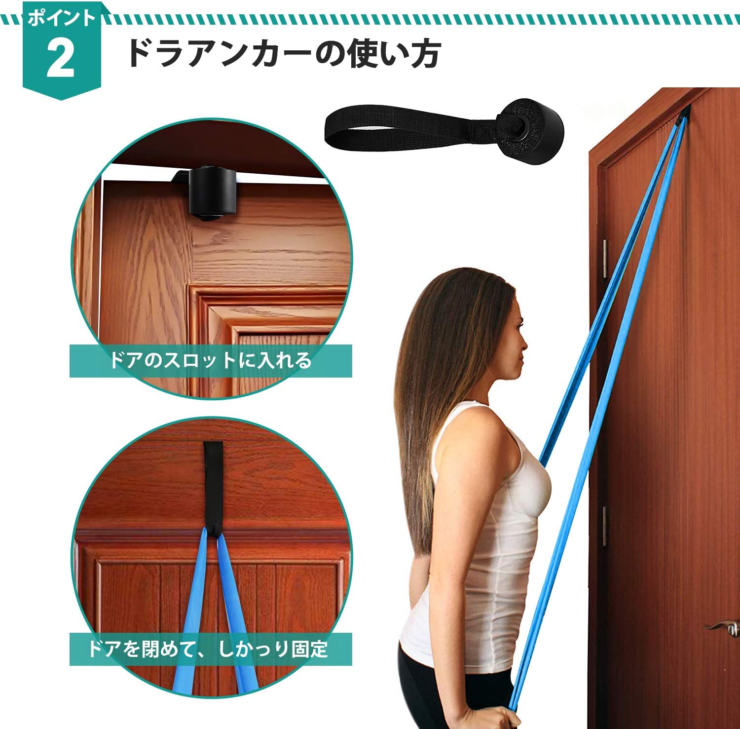 フィットネスバンド エクササイズバンド ループバンド トレーニング チューブ ヨガバンド レジスタンスバンド 色別強度別3本セットヨガ 3