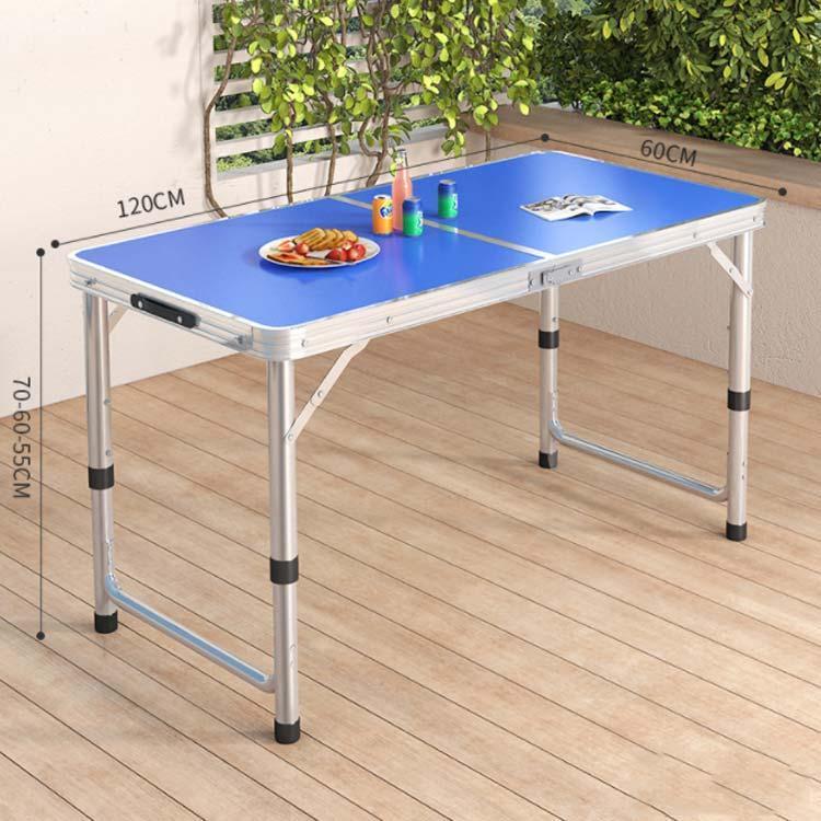 アウトドア テーブル キャンプ 120cm 折りたたみ テーブル バーベキュー レジャーテーブル 折り畳みテーブル 軽量 アルミ 高さ調節 ピクニック
