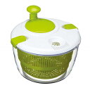 レタススピナー 野菜脱水器 脱水機 手動 サラダスピナーレタスドライヤー手動野菜サラダ脱水機高速遠心ドレイナーバスケットを簡単に絞