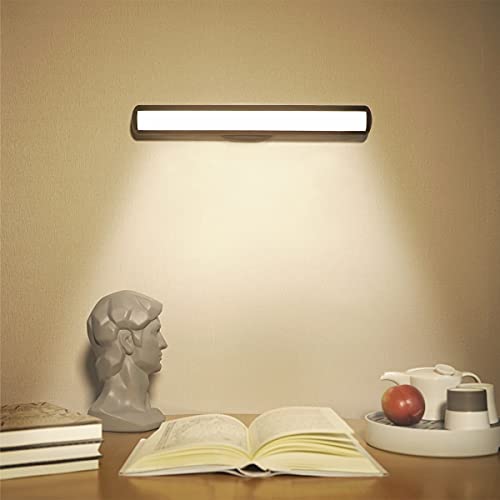 デスクライト LED 読書灯 卓上 ライト 5W 充電式 マグネットとリモコン付き おしゃれ 目に優しい 無段階輝度調節 3種類色温 簡単操作 角