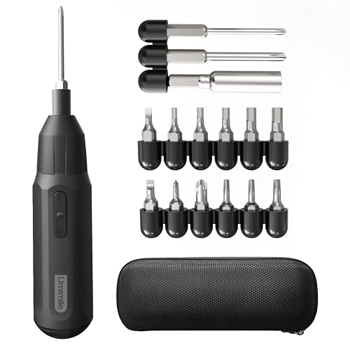 電動ドライバー 小型 Type-C充電式 3.6V 手動/電動 ドライバー ビット14本付き 140g超軽量 コンパクト ..