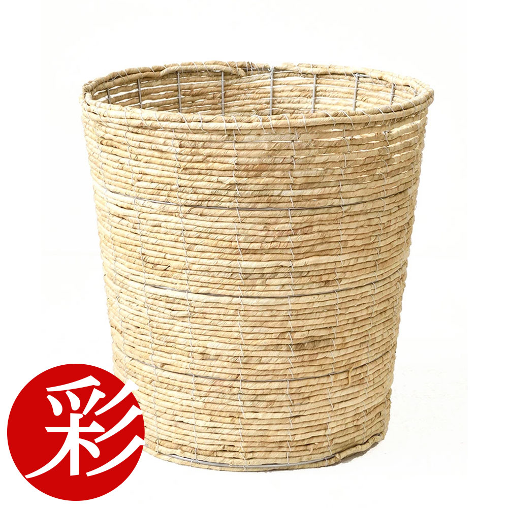 鉢カバー 7号鉢 ホワイト インテリア アジアン おしゃれ 観葉植物 天然素材 バスケット 鉢カバー トロピカル モダン スタイリッシュ 引越し祝い 開店祝い 新築祝い お祝い