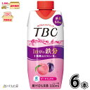 TBC 1日分の鉄分 ピーチミックス 6本 【3980円対象】 森永乳業 サプリ リキャップボトル 常温保存 ローリングストック 備蓄 防災