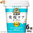 小岩井 免疫ケアヨーグルト砂糖不使用 400g 6個 【送料無料】 機能性表示食品 プラズマ乳酸菌 抵抗力 免疫力強化 ウィルス対策 iMUSE イミューズ 小...