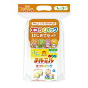 商品情報商品名森永乳業 チルミル エコらくパック つめかえ用内容量1箱 400g×2袋入り保存方法常温賞味期限メーカー製造日より18ヵ月間（こちらの商品は店舗管理品となりますので、賞味期限が6ヶ月程度のものをお届けすることもございます）原材料乳糖、でんぷん分解物、調整脂肪（パーム油、パーム核油、大豆油、カノーラ油）、ホエイパウダー、カゼイン、脱脂粉乳、乳清たんぱく質、バターミルクパウダー、乳糖分解液（ラクチュロース）、ガラクトオリゴ糖液糖、精製魚油、ラフィノース、カゼイン消化物、ビフィズス菌末 / 炭酸カルシウム、塩化マグネシウム、リン酸三カルシウム、リン酸三カリウム、レシチン、クエン酸三ナトリウム、塩化カルシウム、炭酸カリウム、リン酸水素二カリウム、ビタミンC、ラクトフェリン、塩化カリウム、ピロリン酸第二鉄、クエン酸、ニコチン酸アミド、ビタミンE、パントテン酸カルシウム、シチジル酸ナトリウム、イノシン酸ナトリウム、グアニル酸ナトリウム、ウリジル酸ナトリウム、ビタミンA、ビタミンB6、5’-アデニル酸、ビタミンB1、ビタミンB2、葉酸、β-カロテン、ビタミンD3、ビタミンB12栄養成分（100g当たり）エネルギー460kcal、たんぱく質14.0g、脂質18.0g、炭水化物61.0g、食塩相当量0.58g、カルシウム720mg、その他 ビタミンB6：0.75mg、葉酸：130μg、たんぱく質：14.0g、ビタミンB12：1.4μg、カリウム：720mg、脂質：18.0g、ビタミンC：60mg、炭水化物61.0g、ビタミンD：4.7μg、鉄：8.5mg、ビタミンE：5.4mg、マグネシウム：90mg、ビタミンA：500μg、ビタミンK：27μg、リン：380mg、ビタミンB1：0.7mg、ナイアシン：6.2mg、ビタミンB2：0.8mg、パントテン酸：5.0mg、ラクトフェリン：55mg、スフィンゴミエリン：46mg、ヌクレオチド：6 mg、リノール酸：2.5g、ラクチュロース：400mg、塩素：540mg、α-リノレン酸：0.4gラフィノース：300mg、ドコサヘキサエン酸(DHA)：75mg、ガラクトオリゴ糖：300mg、灰分：4.0 g、リン脂質：300mg、β-カロテン：42μg、水分：3.0 gアレルギー物質乳成分、大豆同梱の注意温度帯の違う商品（クール商品）との同梱は別途220円〜330円クール代金が発生致しますその場合ご注文後に金額訂正メールをお送り致しますメーカー森永乳業株式会社