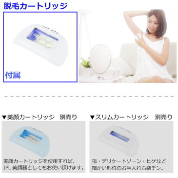 7月中旬入荷まち【日本製IPL脱毛器】家庭用脱毛器‐LAVIE(LVA500)‐＜ラヴィ＞基本セット／送料無料(沖縄・離島除く)[ssP-10]