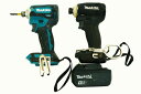 MAKITA　マキタ　TD172D　充電式インパクトドライバ　TD171D　BT　（6，0Ah　BL1860B）1個付　　取り切れない汚れあり　バッテリー1個　インパクト2個のセット商品です