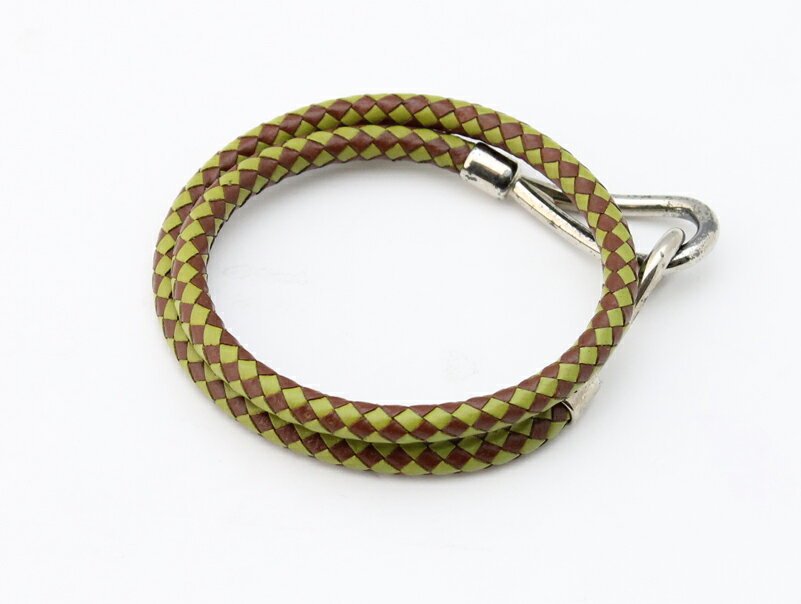 【送料無料】Hエルメス・ERMES・ジャンボブレスレット・ブレス・2連【中古】