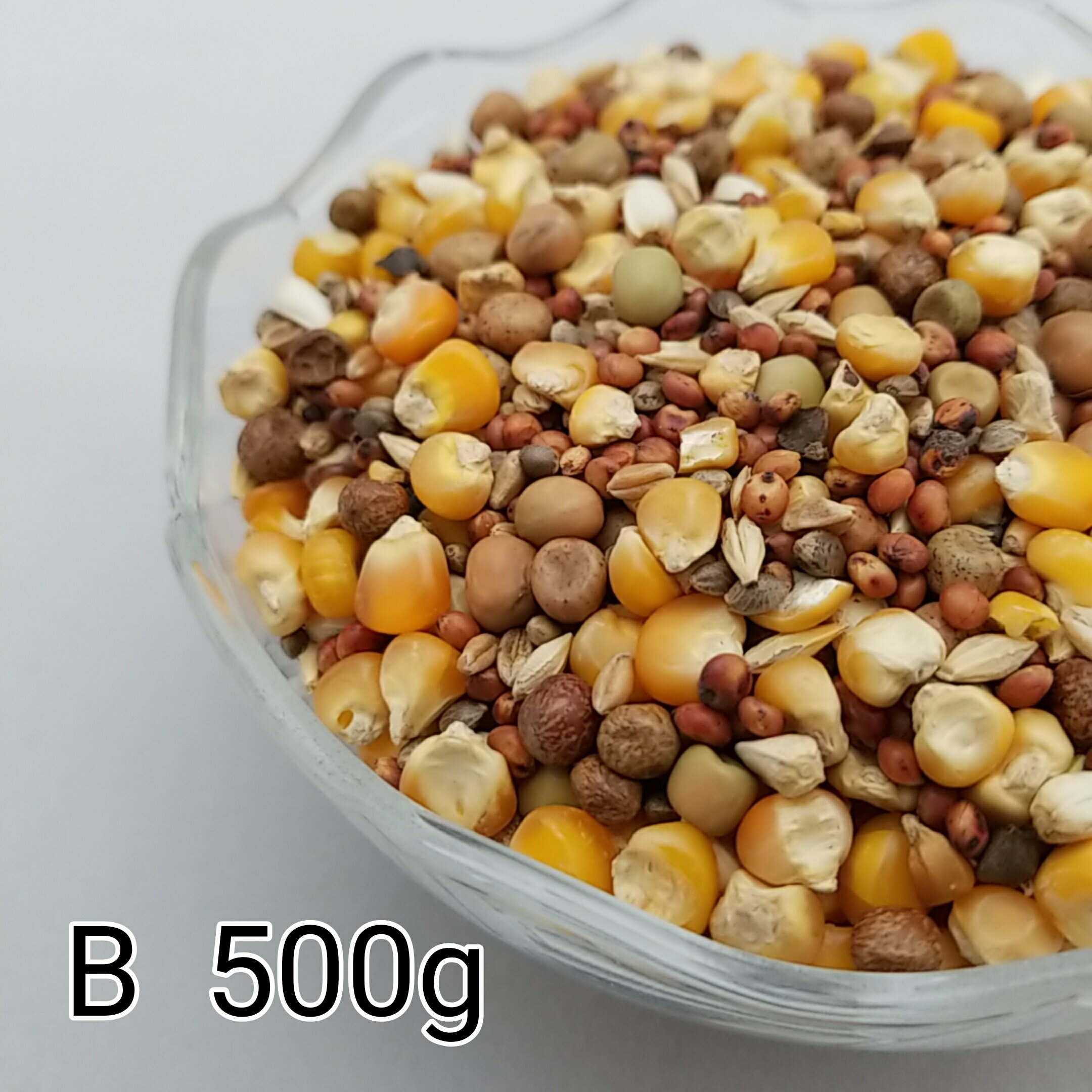 鳩のえさ 特別配合 B 500g とうもろこし ...の商品画像