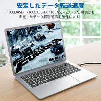HanmirLANケーブルCAT7ウルトRJ45コネクタギガビット10Gbps/600MHz高速光通信対応ツメ折れ防止CAT7準拠ストレート薄型金メッキコネクタイーサネットケーブルシールドモデムやわらかスリムルータ/ハブ/Xbox/PS3などに適用(5M)