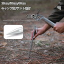 キャンプ釘 テント用釘 10本入 20cm/30cm/40cmペグ テント テントペグ スチール製 鋼 テント設営 アウトドア(3)
