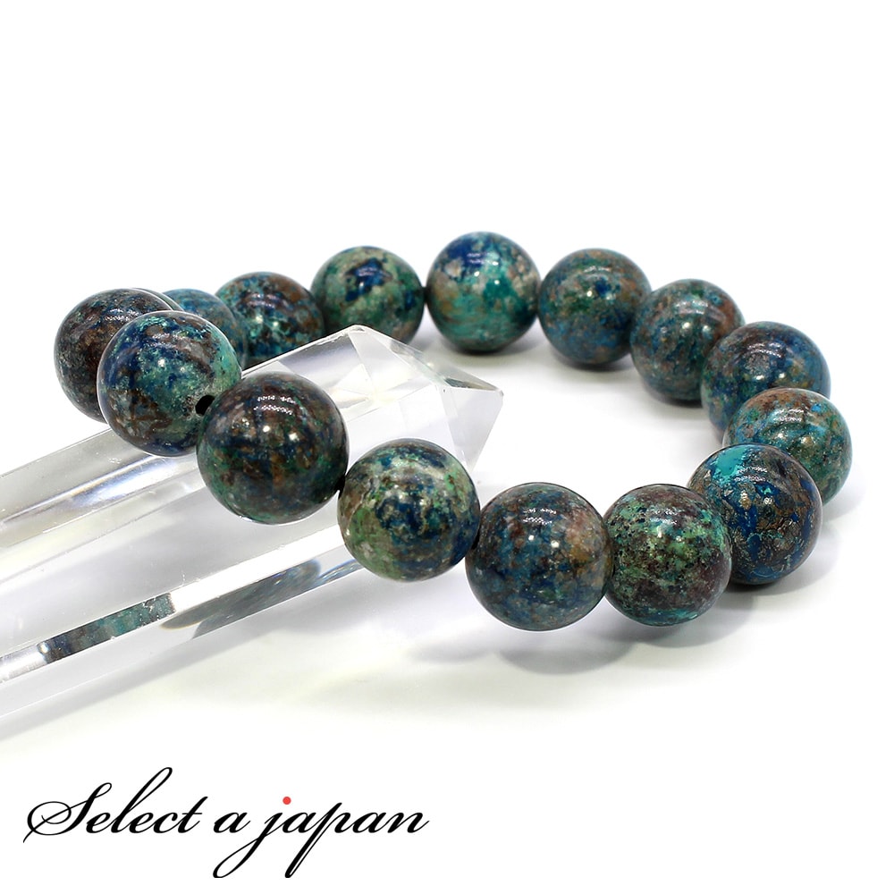 楽天セレクトエージャパンstone＆craftクリソコラ ブレスレット 12mm パワーストーン ブレスレット メンズ レディース 天然石 数珠 アクセサリー メンズブレスレット レディースブレスレット パワーストーンブレスレット 天然石ブレスレット 男性用 幸運 安産