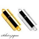 『10個』 「円筒形」 マグネットクラスプ 留め金具 留め具 シルバー ゴールド ハンドメイド アクセサリーパーツ 材料 銀色 金色 アクセサリー パーツ ハン...