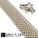 1.5mm玉 ボールチェーン 100cm コネクタ 『10個』 シルバー 銀色 キーホルダー 金具 ハンドメイド アクセサリーパーツ 材料 アクセサリー パーツ...