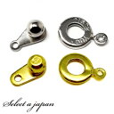 『10個』 ニューホック 10mm 7mm クラスプ シルバー ゴールド 留め金具 留め具 銀色 金色 ハンドメイド アクセサリーパーツ 材料 アクセサリー パ...