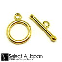 『10組』 マンテル シンプル クラスプ ゴールド 留め金具 留め具 ハンドメイド アクセサリーパーツ 材料 金色 アクセサリー パーツ ハンドメイドパーツ 止...