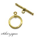 『10個』 マンテル シンプル 留め金具 留め具 ゴールド ハンドメイド アクセサリーパーツ 材料 金色 アクセサリー パーツ ハンドメイドパーツ 止め金具 止...