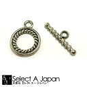 「波模様」 『10個』 マンテル クラスプ 留め金具 留め具 シルバー ハンドメイド アクセサリーパーツ 材料 銀色 アクセサリー パーツ ハンドメイドパーツ ...